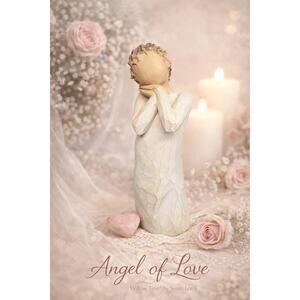 Willow Tree Angel of Love Figurine Susan Lordi 2002 Demdaco Resin